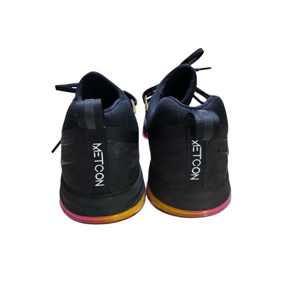 Nike Metcon Flyknit 3 Black/pink Training Running Shoe (AR5623 002) W10, M8.5 - Picture 6 of 8